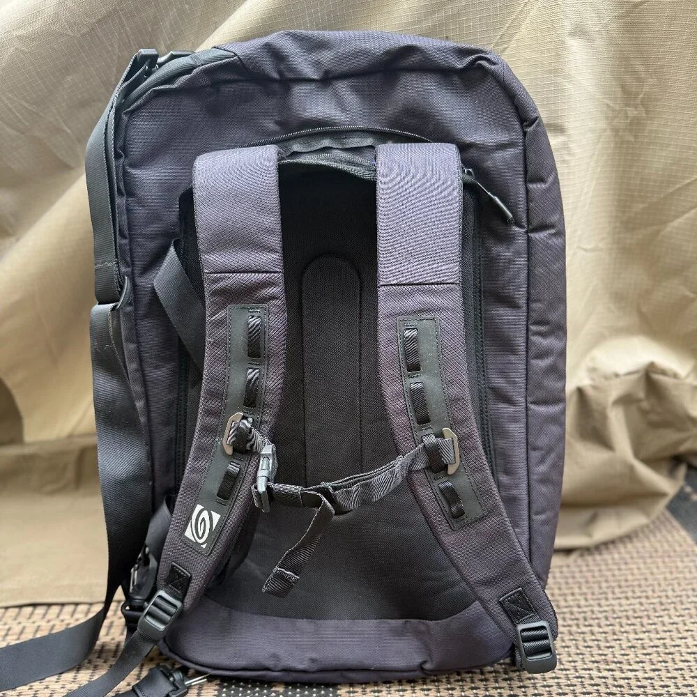 Timbuk2 Never Check Duffle Backpack TSA 18 Unisex Carry On Business College New